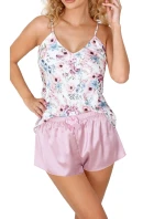 Dámské pyžamo Rosa 1/2 pink - Donna