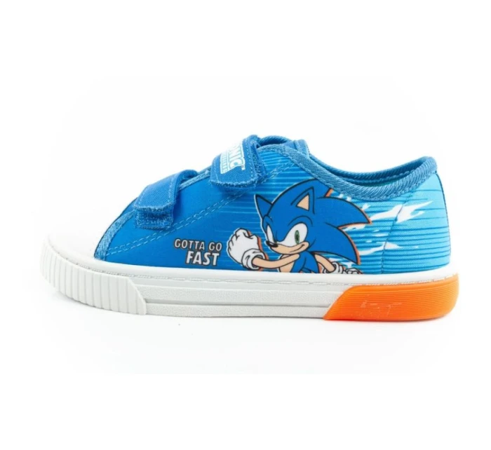 Leomil Sonic dětské sportovní boty lehké tenisky na suchý zip modré červené