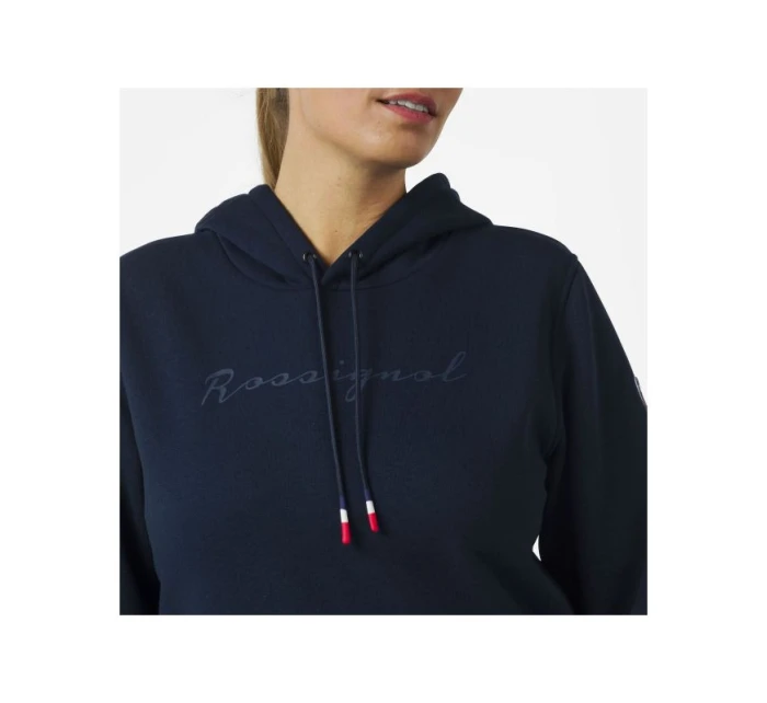 Rossignol mikina W LOGO SWEAT HOOD FL námořnická modrá