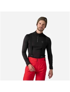Rossignol Classique 1/2 Zip T-shirt black pánské