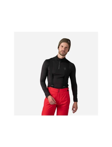 Rossignol Classique 1/2 Zip T-shirt black pánské Rossignol Classique 1/2 Zip T-shirt black pánské