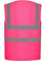 Yoko HVW 120 Hi-Vis síťovaná bezpečnostní vesta 79.W120 pink Yoko HVW 120 Hi-Vis síťovaná bezpečnostní vesta 79.W120 pink