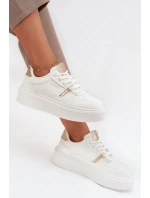 Dámské Sneakersy Na Platformě Big Star SS274359 Bílé