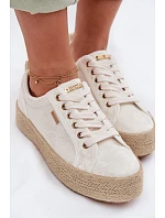 Dámské  na platformě Big Star Ecru model 22042729 - Big Star Shoes