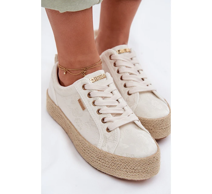 Dámské  na platformě Big Star Ecru model 22042729 - Big Star Shoes