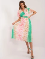 Sukienka DHJ SK  jasny różowy model 20095263 - FPrice