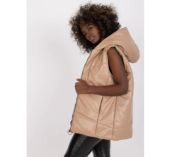 Kamizelka LK KZ model 22042534 beżowy - FPrice