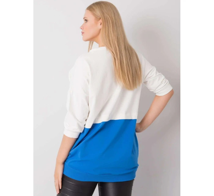 Tunika RV TU 6851.28 bílá a modrá Tunika RV TU 6851.28 bílá a modrá