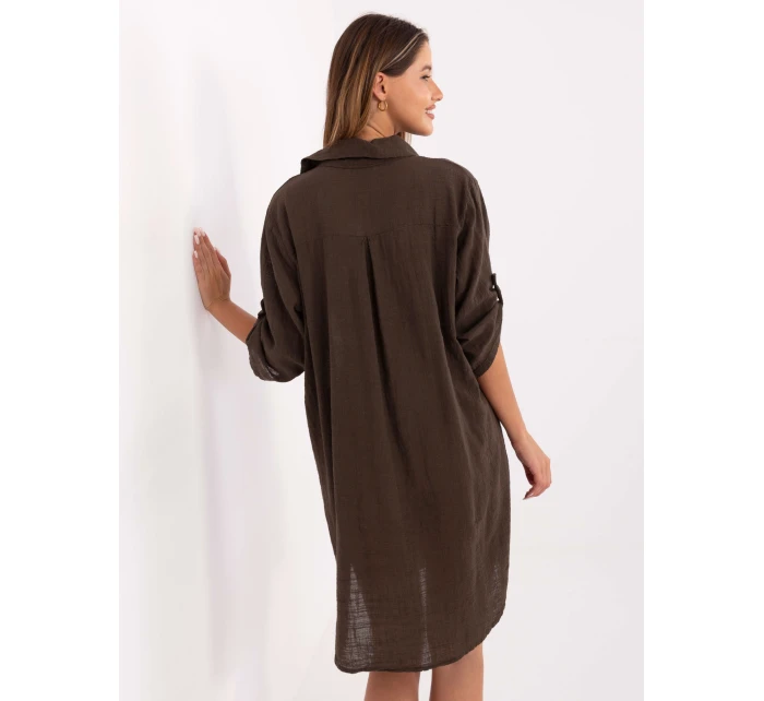 Sukienka TW SK BI model 21217551 ciemny brązowy - FPrice