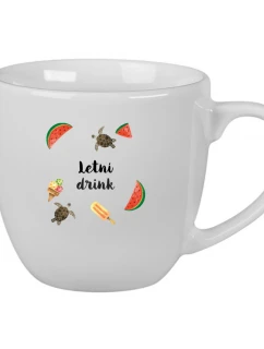 Personalizovaný keramický hrnek 400 ml s letním mixem 