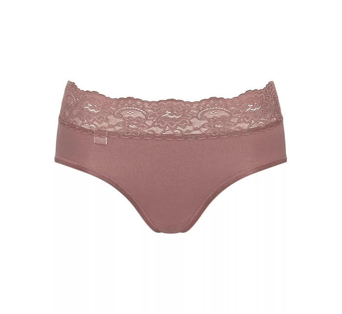 Dámské kalhotky Romance Midi - BROWN - hnědé 1141 - SLOGGI