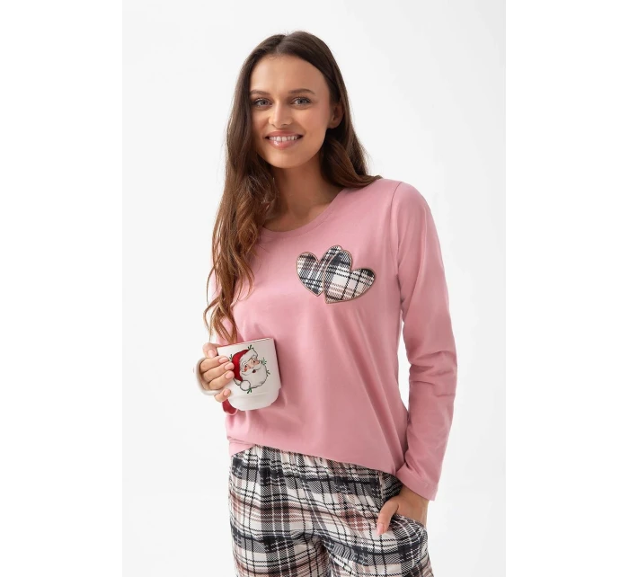 Pyžamo Luna 322 dlouhé/r M-2XL Z25/26 dámské