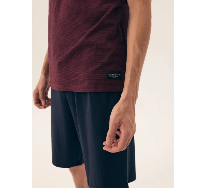 Pánské pyžamo 42633 Dive red - HENDERSON Pánské pyžamo 42633 Dive red - HENDERSON