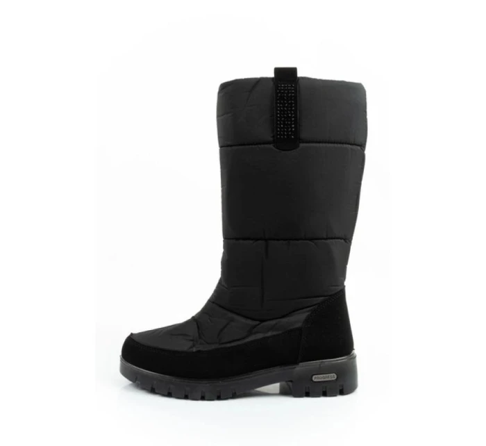 Progress zimní boty sněhule dámské zateplené módní dámské zipy