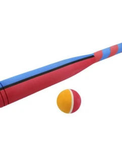 Pěnová baseballová pálka s míčkem