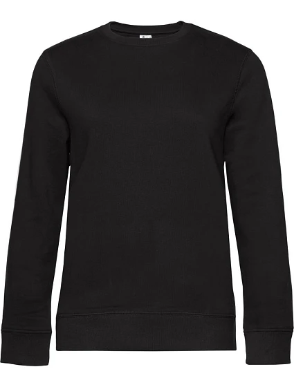 B&C QUEEN Crew Neck_° Dámská mikina 01.W01Q black pure B&C QUEEN Crew Neck_° Dámská mikina 01.W01Q black pure