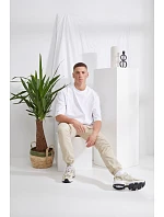BY 193 Pánské oversize tričko white model 22416119 - Build your Brand BY 193 Pánské oversize tričko white model 22416119 - Build your Brand