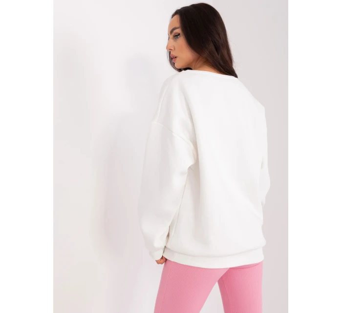 Bluza EM BL 617 model 18959499 ecru - FPrice Bluza EM BL 617 model 18959499 ecru - FPrice