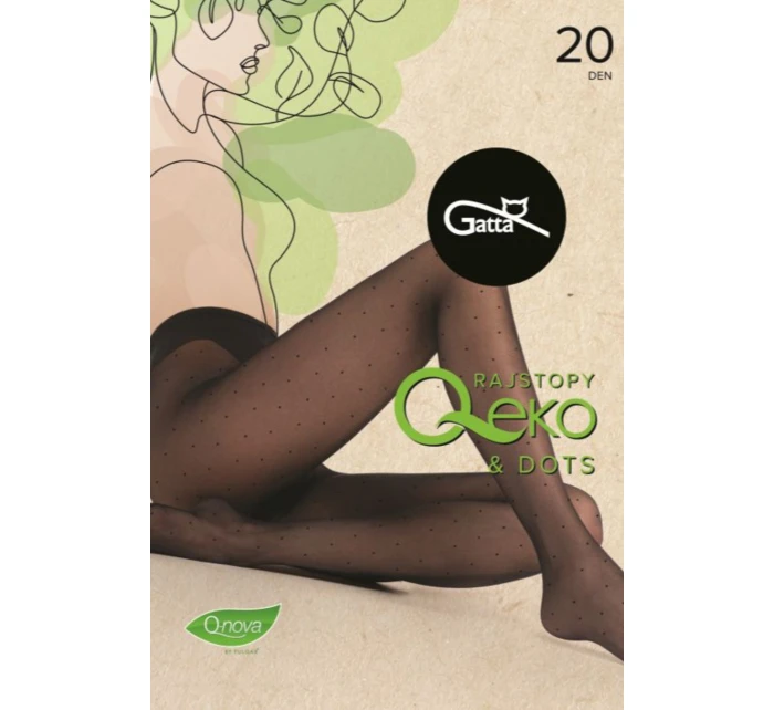 Q-EKO &amp; DOTS - 01 Rajstopy  20 DEN