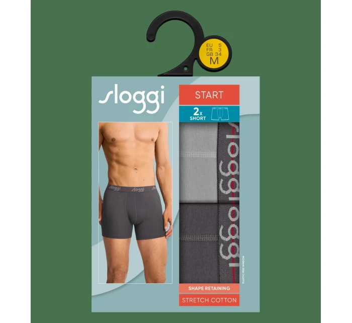 sloggi men Start Short C2P box - BLACK - SLOGGI BLACK - SLOGGI sloggi men Start Short C2P box - BLACK - SLOGGI BLACK - SLOGGI