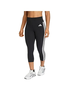 Dámské legíny adidas 3/4 Optime Essentials Workout 3-Stripes černé KE6062