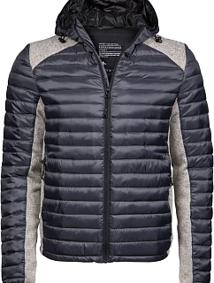 Tee Jays TJ 9610 Pánská outdoorová bunda Crossover 18.9610 space grey/grey melange