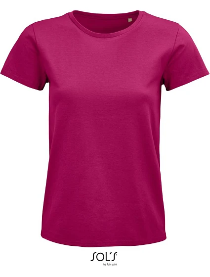 SOL'S Pioneer Women Dámské tričko z bio bavlny 25.3579 fuchsia SOL'S Pioneer Women Dámské tričko z bio bavlny 25.3579 fuchsia