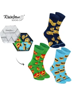 Duhové Ponožky   3 model 21606858 - ZOOKSY/RAINBOW SOCKS