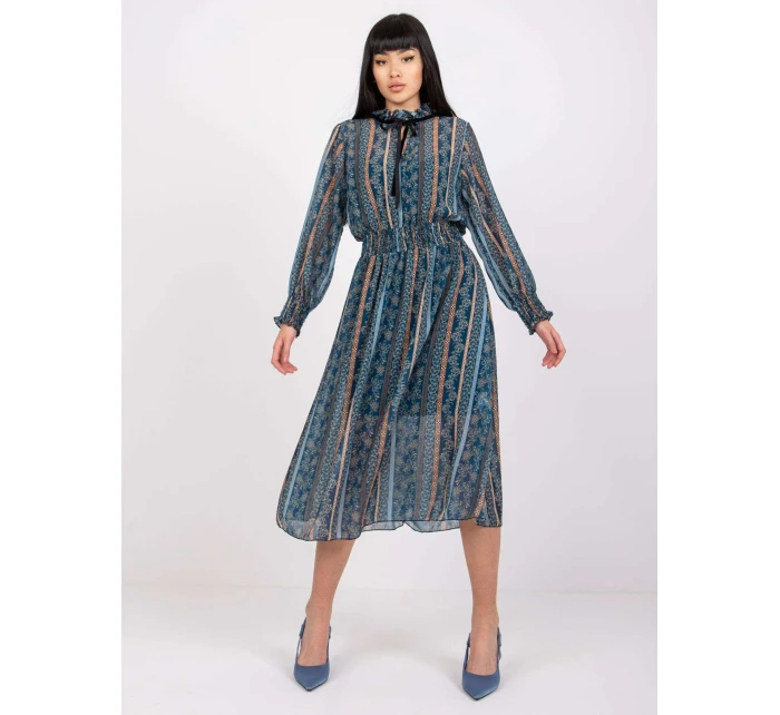 Šaty DHJ SK 15177 1.04P tmavě modrá