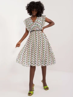 Sukienka DHJ SK model 21271986 biały - FPrice