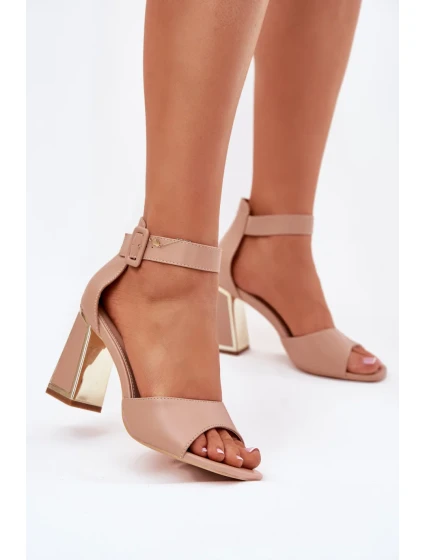 Sandály na podpatku  model 214392 Step in style