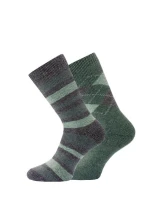 Ponožky WiK 20644 Stripes, Rhomboids Pánské A'2 39-46