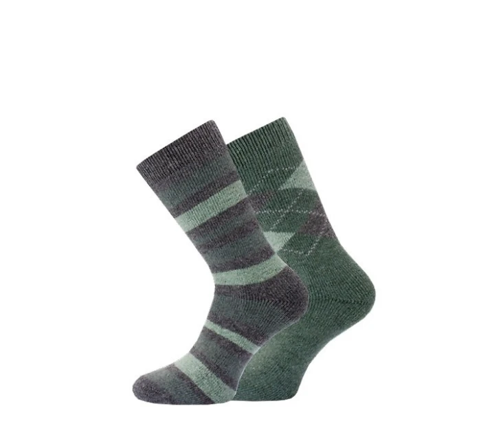 Ponožky WiK 20644 Stripes, Rhomboids Pánské A'2 39-46