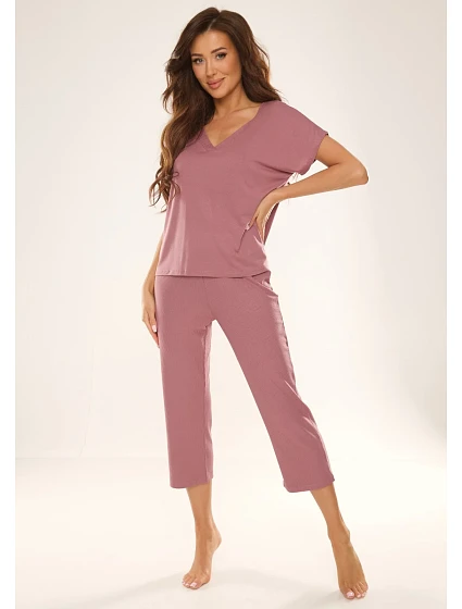 Dámské pyžamo model 18854289 Freya II kr/r S2XL - De Lafense