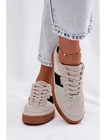 Dámské tenisky Big Star model 22100910 Šedé - Big Star Shoes Dámské tenisky Big Star model 22100910 Šedé - Big Star Shoes