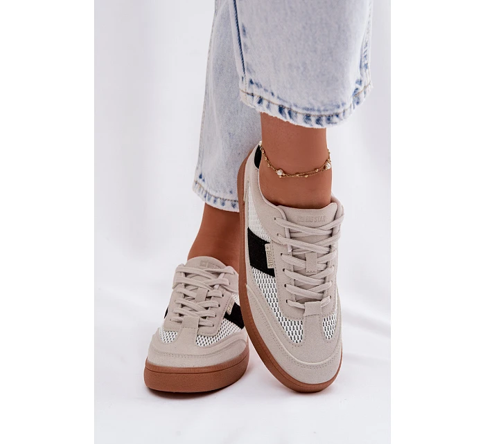 Dámské tenisky Big Star model 22100910 Šedé - Big Star Shoes Dámské tenisky Big Star model 22100910 Šedé - Big Star Shoes