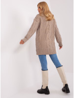 Sweter AT SW  ciemny bezowy model 18900570 - FPrice