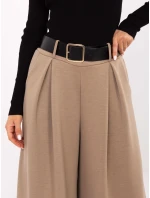 Spodnie IT SP model 21389028 ciemny bezowy - FPrice Spodnie IT SP model 21389028 ciemny bezowy - FPrice