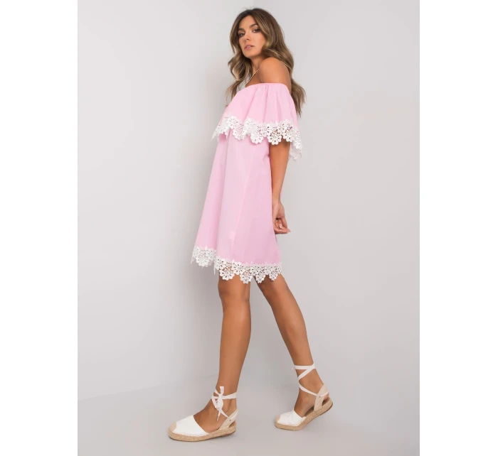 Šaty LK SK 506992.11 růžový
