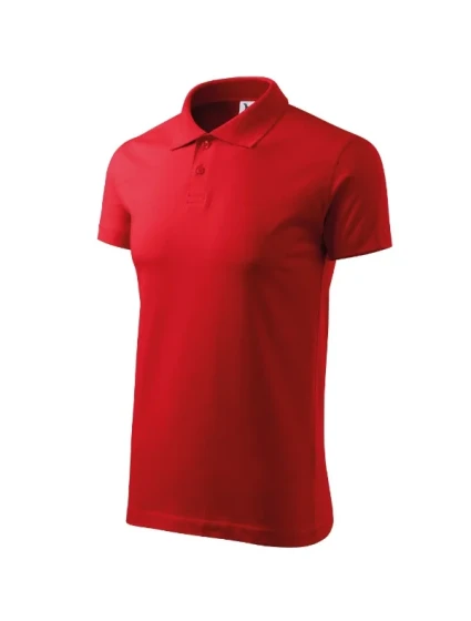 Single J. polokošile pánská červená