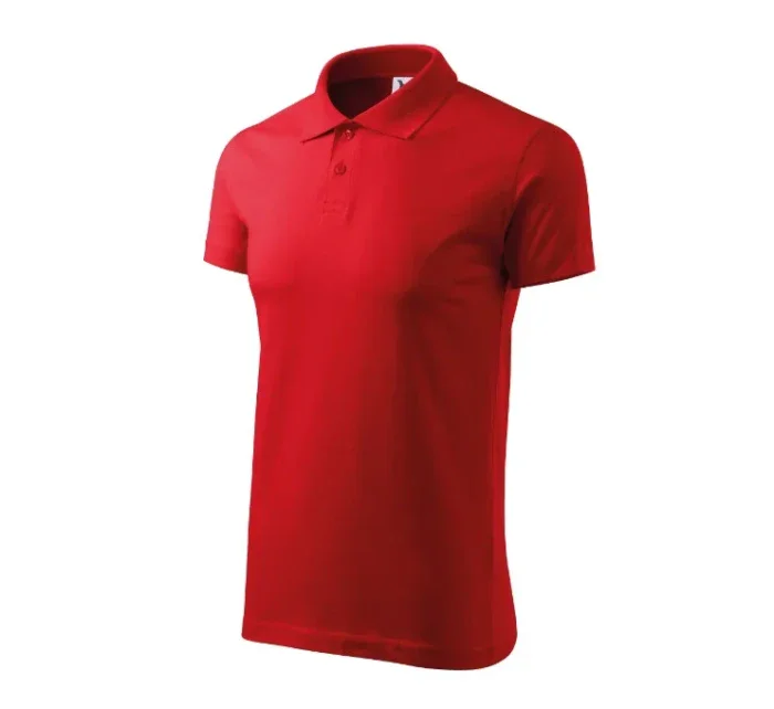 Single J. polokošile pánská červená