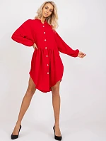 Dámské šaty CHA-SK-1027.15 Tmavě červená - FPrice