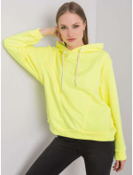 Dámská mikina EM BL ES 21 525.10 Neon žlutá - EXmoda Fashion