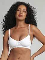 Dámská podprsenka bez kostic PLAYTEX RCS WIREFREE PADDED BRA - PLAYTEX - bílá