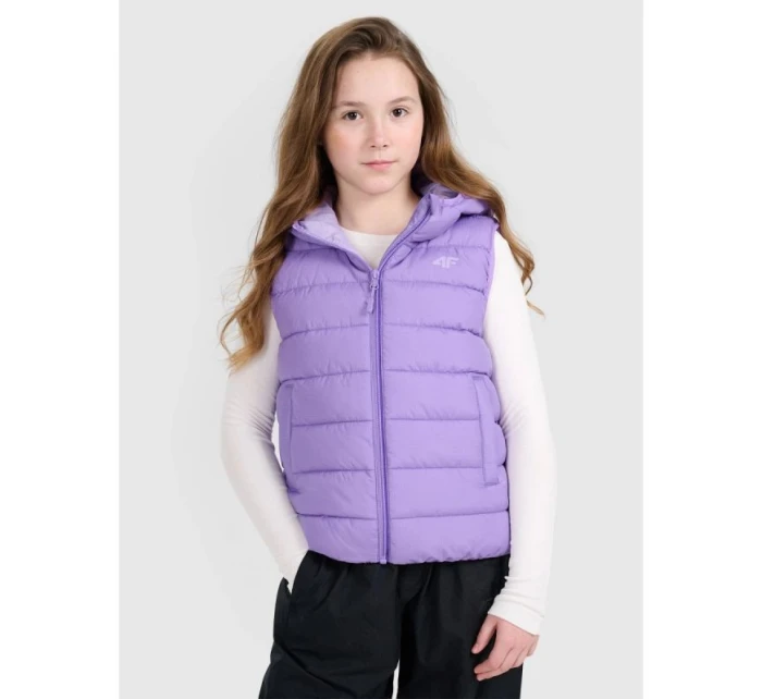 Dívčí rukávy bez rukávů se syntetickou výplní model 21757002 - 4F Dívčí rukávy bez rukávů se syntetickou výplní model 21757002 - 4F