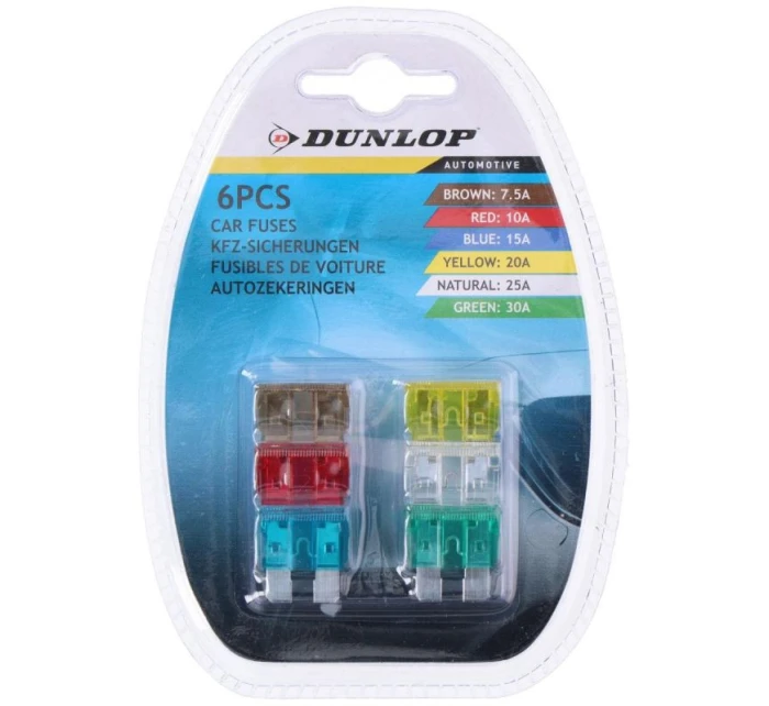 SADA POJISTEK DUNLOP 6 KS SADA POJISTEK DUNLOP 6 KS