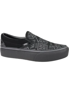 Dámské boty 66 Classic Slip-On Platform W VN0A3JEZWW0 Black - Vans