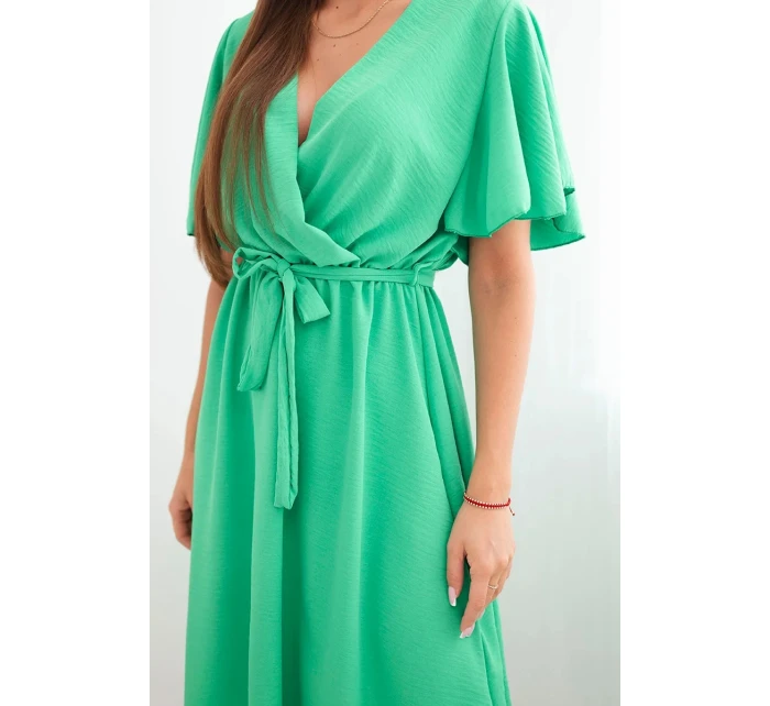 Šaty s překládaným výstřihem fango Šaty s překládaným výstřihem fango