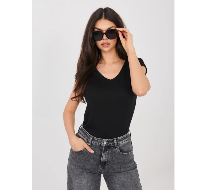 T shirt D12041AH02570C czarny