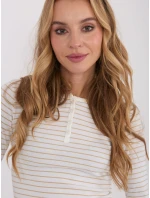 Halenka WT BZ A1271.49 bílá a béžová